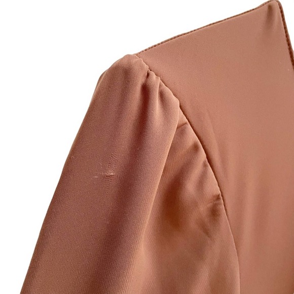 AMANDA UPRICHARD Brown Wendy Dress Swing Mini 1X - Picture 5 of 8